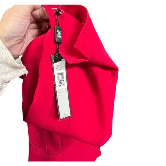 Tahari Blazer Red Size 12 - Picture 5 of 9